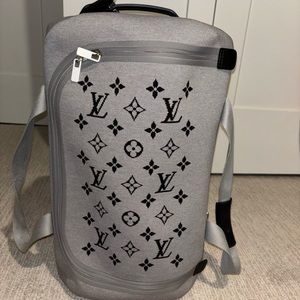 Authentic Louis Vuitton Gray Rolling Luggage